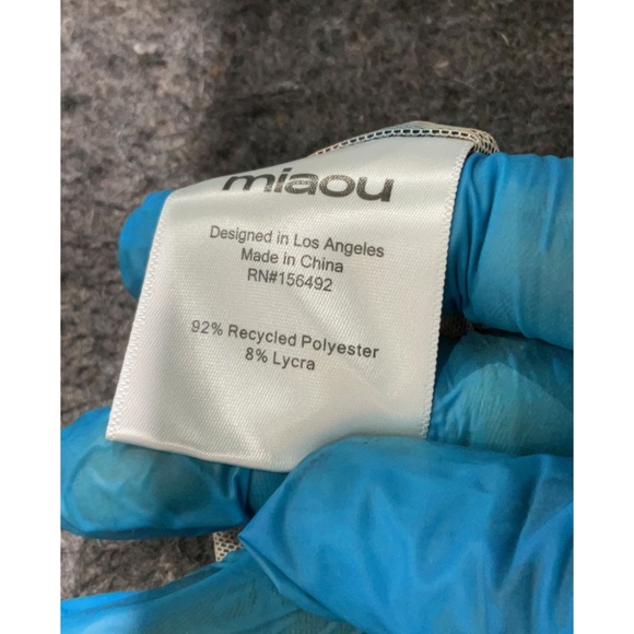 Miaou Alva Mini Skirt Leopard Print Large - Picture 4 of 5